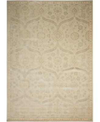 Luminance LUM04 Cream and Mint Rug