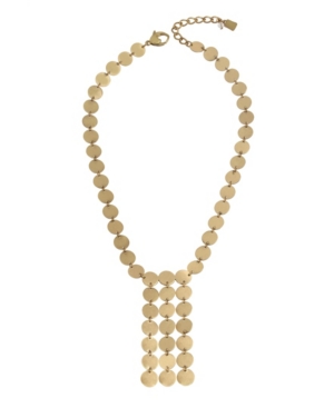image of Robert Lee Morris Soho Disc Fringe Necklace
