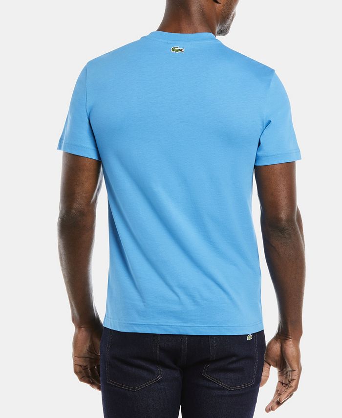 Lacoste Men's Regular Fit Short Sleeve Crew Neck Jersey T-shirt with ...