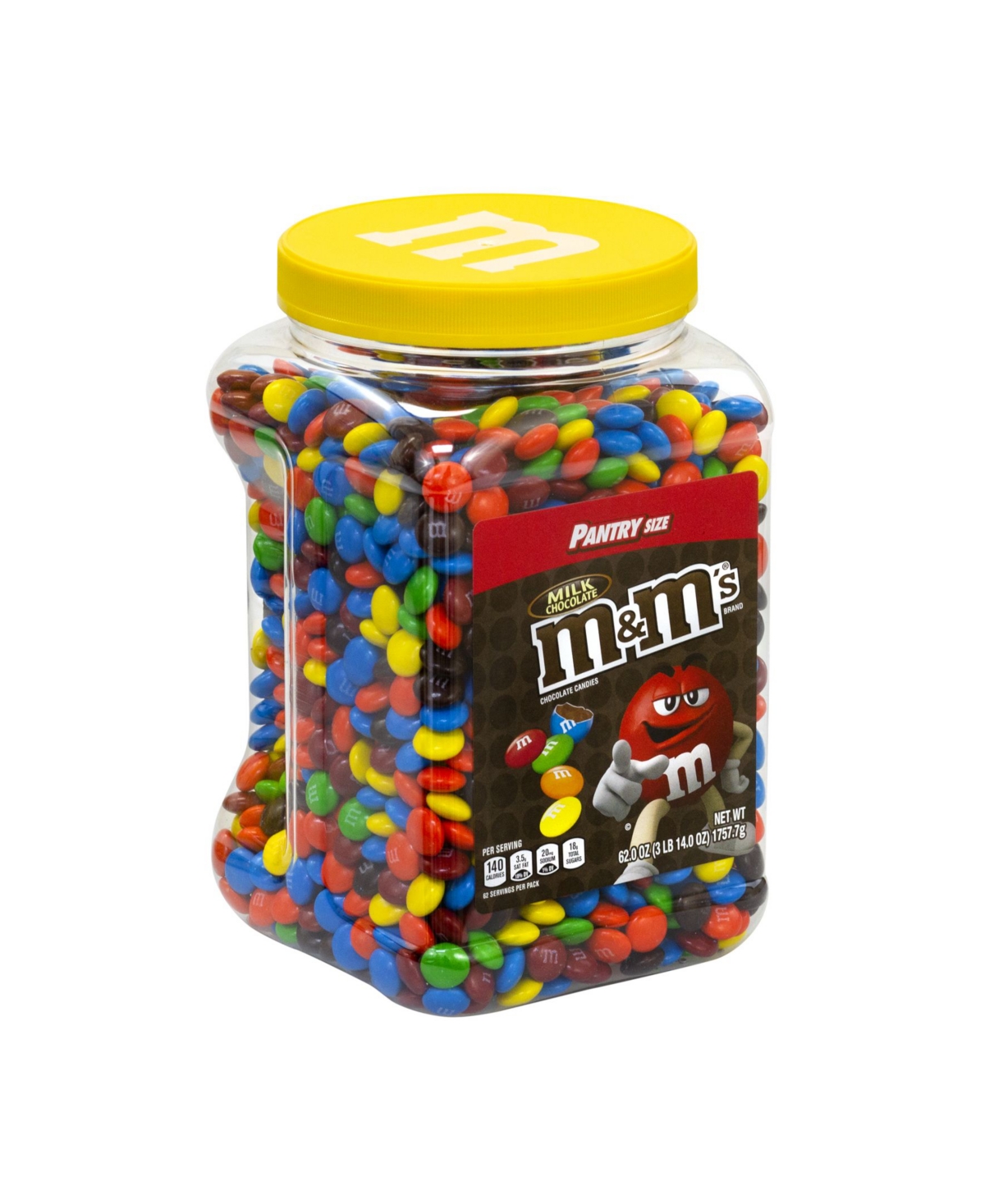 UPC 040000533191 product image for M & M's Milk Chocolate Candies Jar, 62 oz | upcitemdb.com