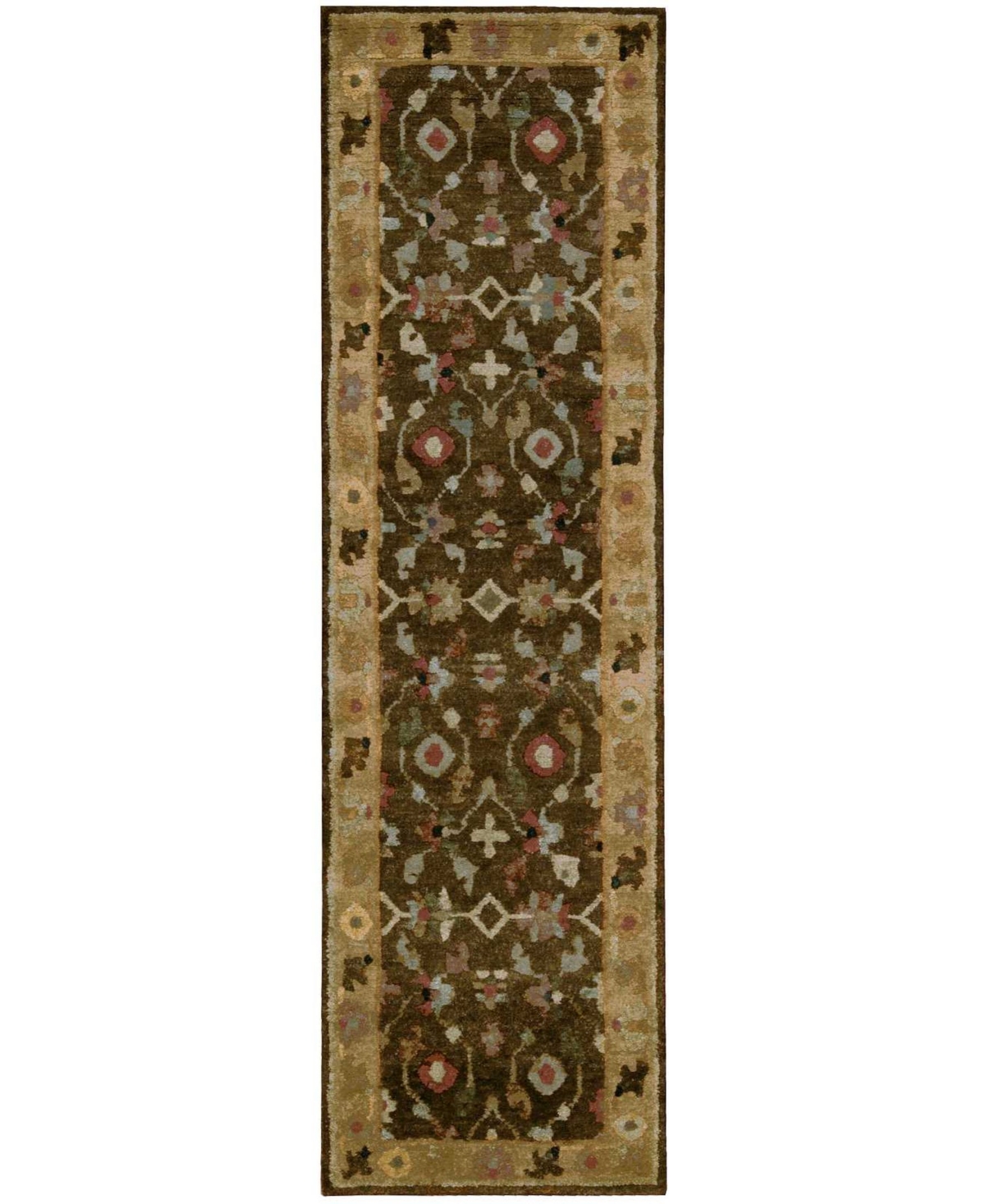 Nourison Home Tahoe TA10 Coffee 2'3in x 8' Runner Rug - Coffee