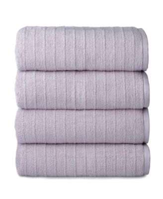 Photo 1 of 4 Piece James Towel Set. The James towel set provides the perfect update to your bathroom decor. With a neutral color palette, you will have no trouble matching and styling to any home aesthetic while 100% cotton fabrication and 434 Gsm provides quick abs