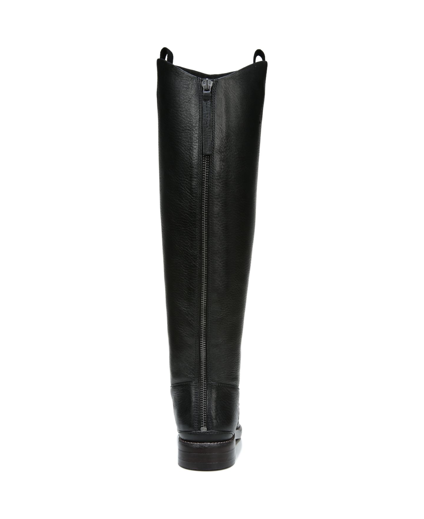 Женские ботинки Franco Sarto Meyer Knee High Riding, цвет: Чёрный кожаный — фото 3