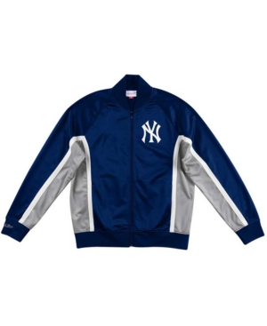 Mitchell & Ness Men's New York Yankees Two-Tone Game Track Jacket