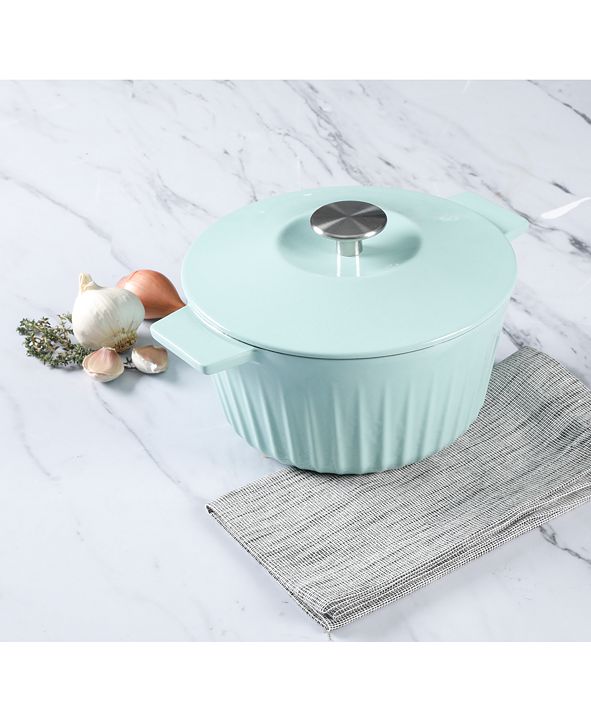 Martha Stewart Collection 3Qt. Enameled Cast Iron Dutch Oven & Reviews