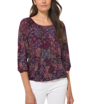 michael kors peasant top