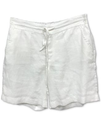 macy's white shorts