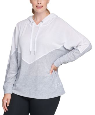 Calvin Klein - Plus Size Chevron Sweatshirt