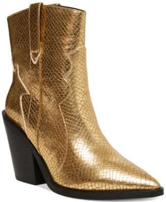 naturalizer hart bootie gold