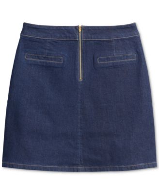 macy's jeans skirt