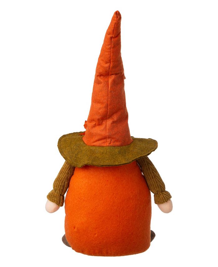 Glitzhome 24" Fall Fabric Gnome Standing Decor Macy's