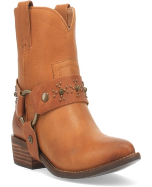 image of Dingo Women-s Silverada Leather Bootie Women-s Shoes