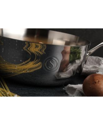 Voyage Series Tri-Ply Stainless Steel 4-Qt. Chef's Pan