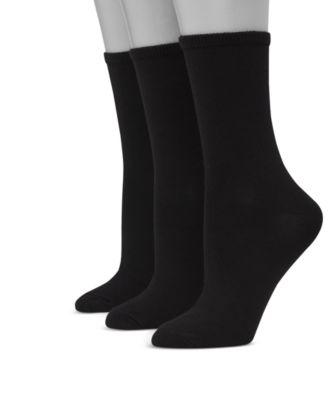 Hanes - Women's 3-Pk. Crew Socks