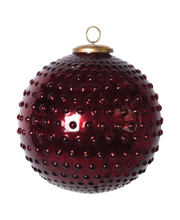 CREATIVE COOP INC Glass Hobnail Ball Ornament Macy's