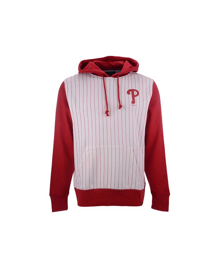 Philadelphia Phillies Men's 47 Brand Red Pullover Jersey Hoodie Large