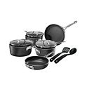10-Piece Granite Stone Diamond & Mineral Infused Coating Cookware Set