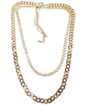 image of Steve Madden Gold-Tone 2-Pc. Set Chain Link Necklaces