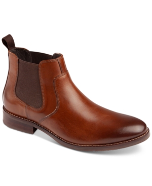image of Johnston & Murphy Men-s Redding Burnished Chelsea Boots Men-s Shoes