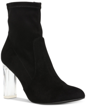 image of Wild Pair Baylee Sock Booties, Created for Macy-s Women-s Shoes