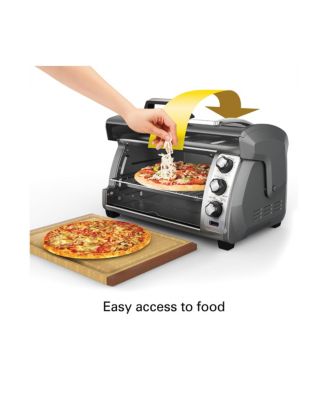 Easy-Reach Toaster Oven with Roll-Top Door - 31126D