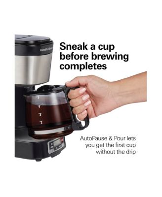 5 Cup Compact Coffee Maker with Programmable Clock