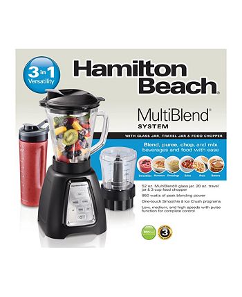 Hamilton Beach MultiBlend Kitchen System with Blender & Food Processor