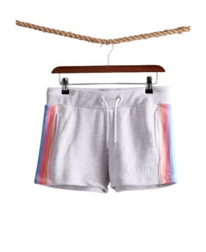 image of Superdry Women-s Rainbow Straight Hem Shorts