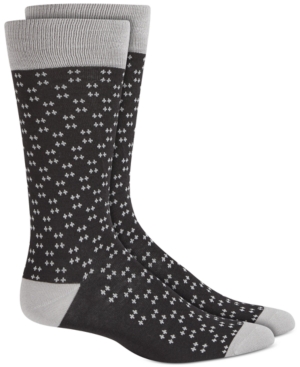 Alfani Men's Micro Diamond Dot Socks Created for Macy's