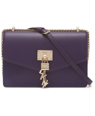 elissa pebbled leather shoulder bag