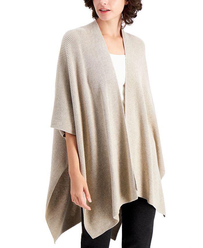Eileen fisher wrap discount sweater