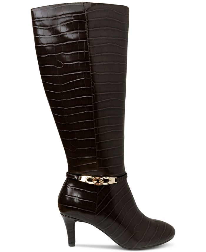 Karen Scott Hanna WideCalf Dress Boots, Created for Macy