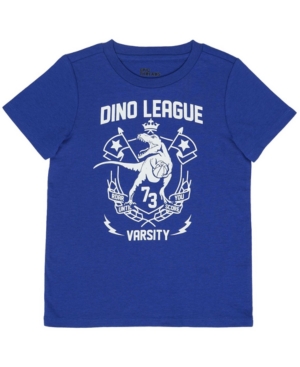 image of Epic Threads Little Boys Short Sleeve Dino League Graphic T-Shirt, Created For Macy-s