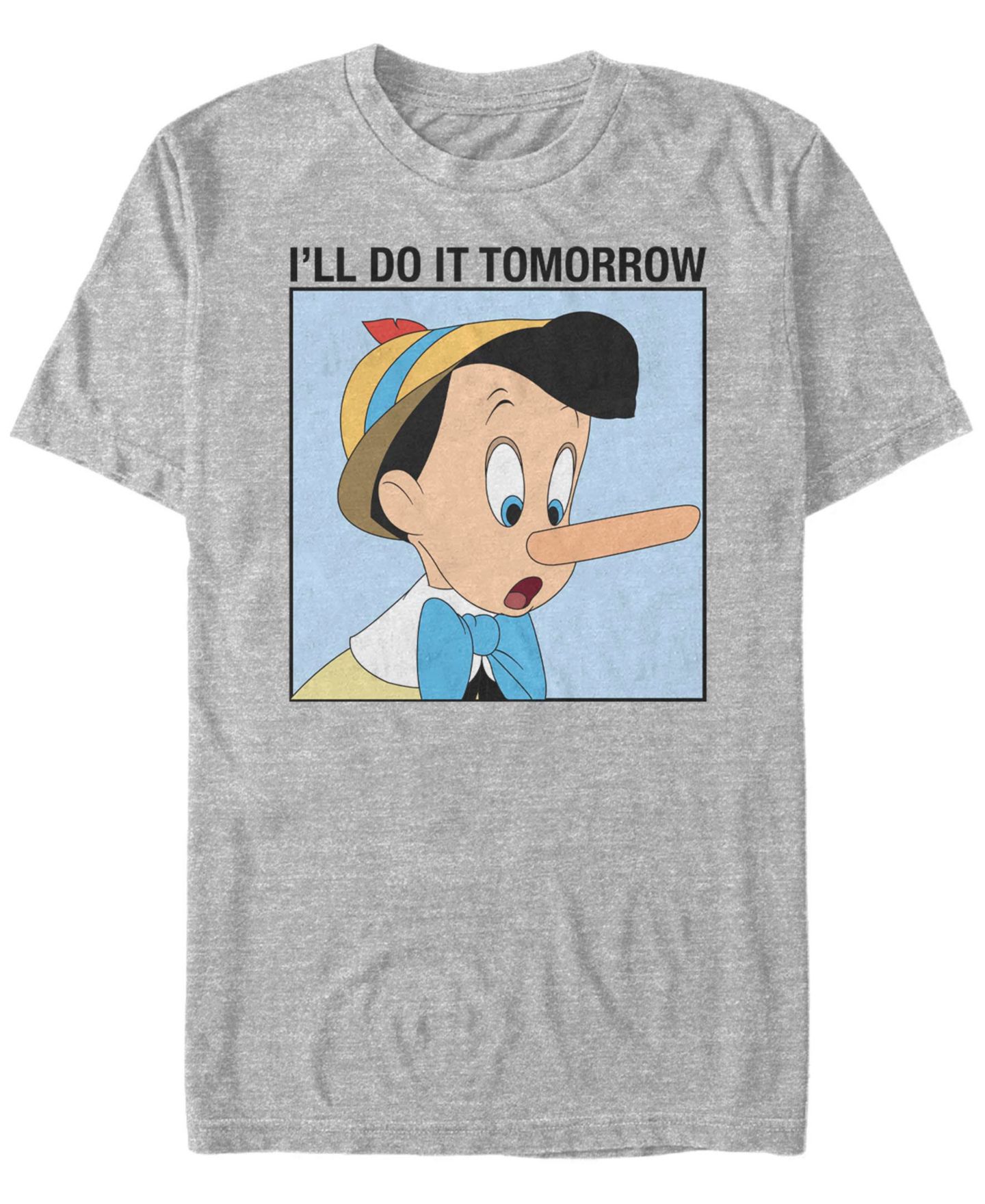 Мужская футболка Fifth Sun Do It Tomorrow Short Sleeve, цвет: Меланжевый серый — фото 1