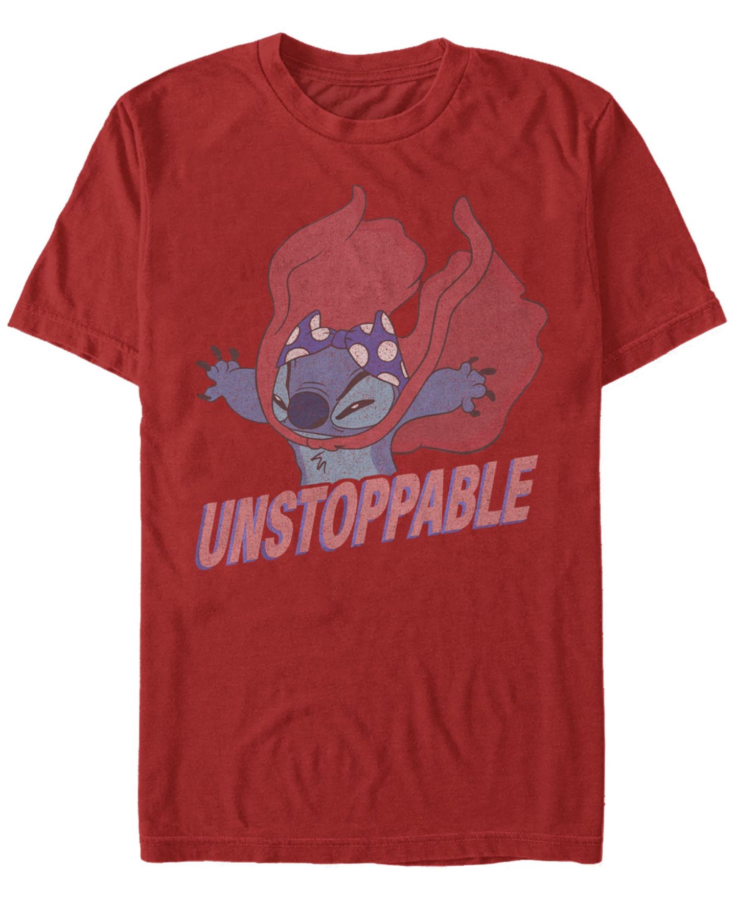 Мужская футболка Fifth Sun Unstoppable Stitch Short Sleeve, цвет: Красный — фото 1