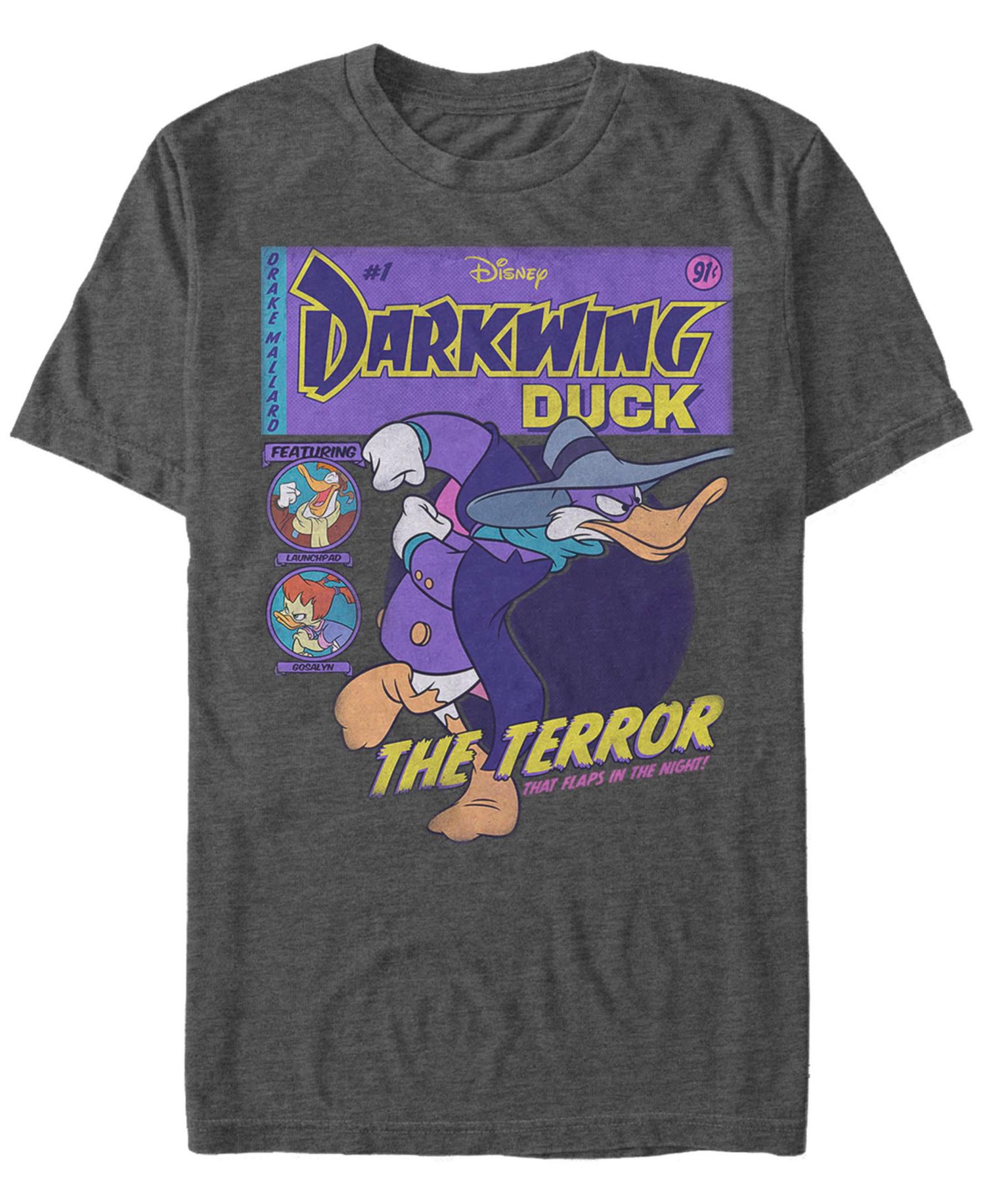 Men's Darkwing Comic Short Sleeve T-Shirt