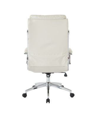 Executive Faux Leather Office High Back Chair