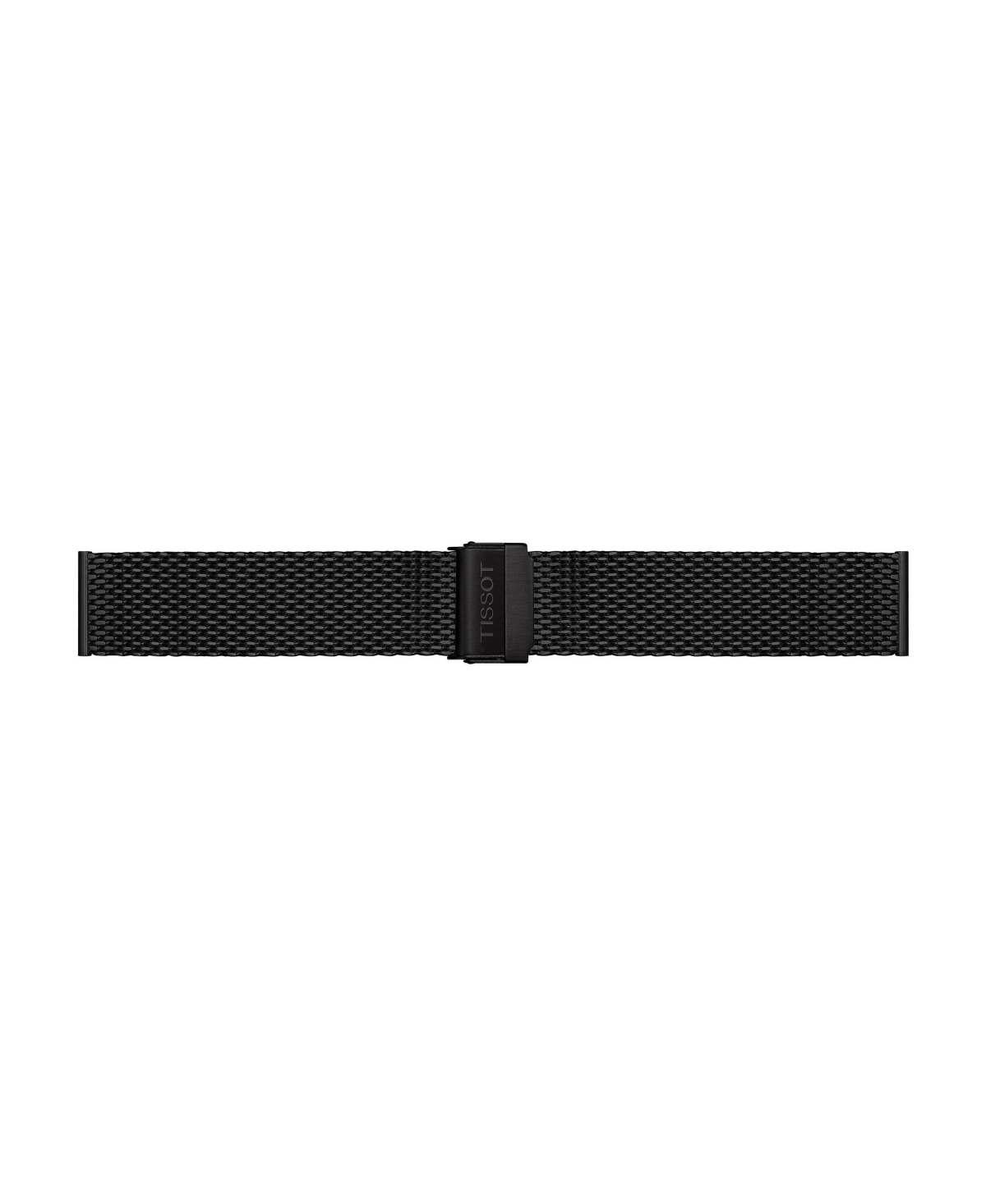 Tissot Men's Swiss Chronograph T-classic Pr 100 Black Pvd Stainless Steel Mesh Bracelet Watch 41mm In Black