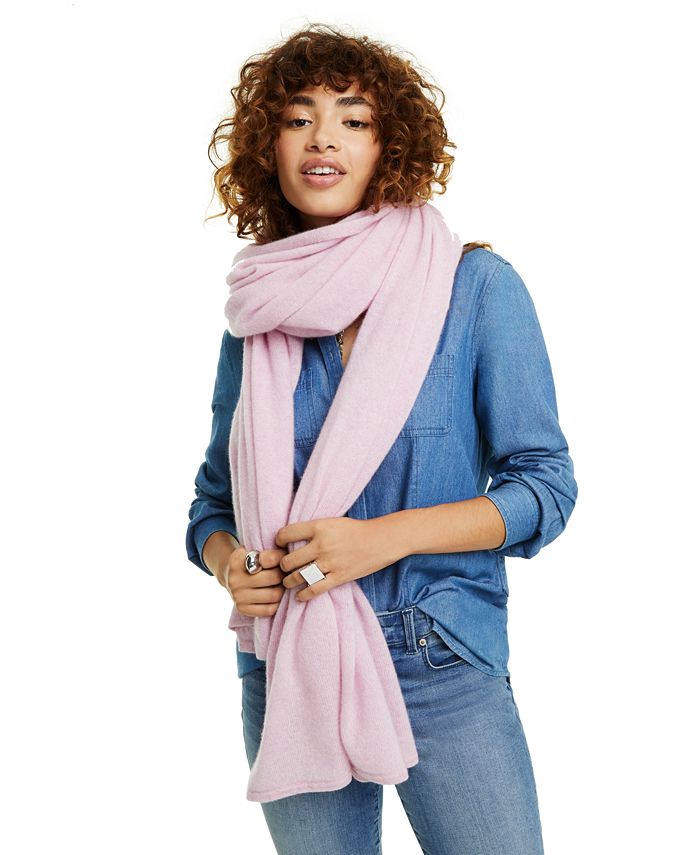 TOMMY HILFIGER - Women's essential cashmere blend scarf 