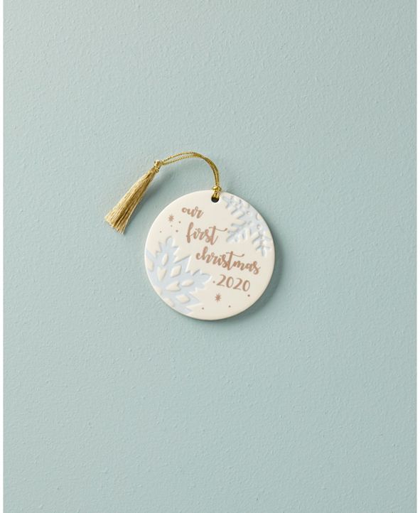 Lenox 2020 Our First Christmas Ornament & Reviews Holiday Shop Home