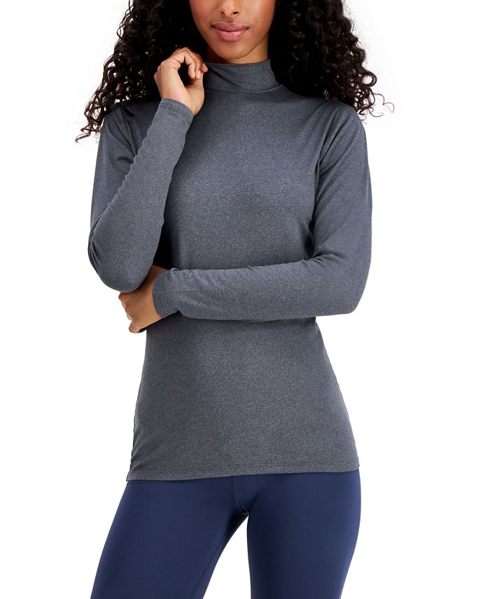 32 Degrees Base Layer Mock-Neck Top - Macy's