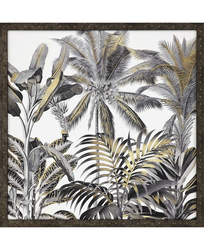 Paragon Picture Gallery Paragon Gold-tone Tropics Framed Wall Art, 32 ...