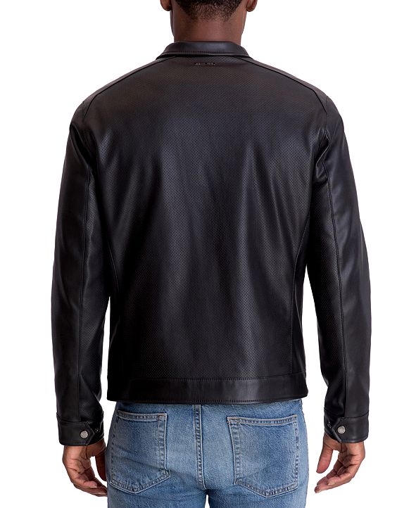 macys mens biker jacket