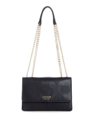 guess black crossbody purse