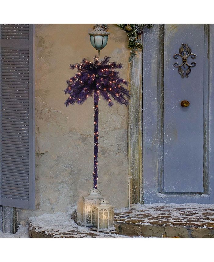 Puleo 6" PreLit Palm Tree Macy's