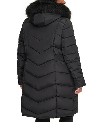 Denken Eeuwigdurend Habubu Calvin Klein Women's Plus Size Faux-Fur-Trim Hooded Puffer Coat, Created for  Macy's & Reviews - Coats & Jackets - Plus Sizes - Macy's
