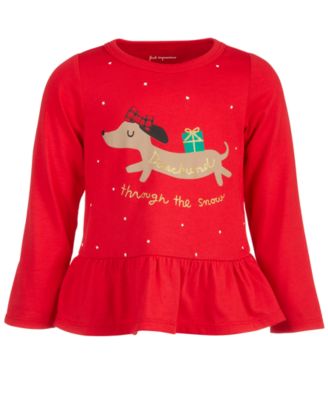 macy's infant christmas dresses