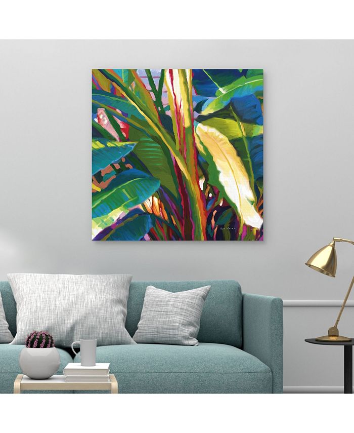 Fine Art Canvas Palm Impressions by Rick Novak Canvas Art Print - Macy's