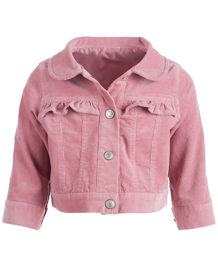 First Impressions Baby Girls Cord Jacket, Created for Macy's Macy's