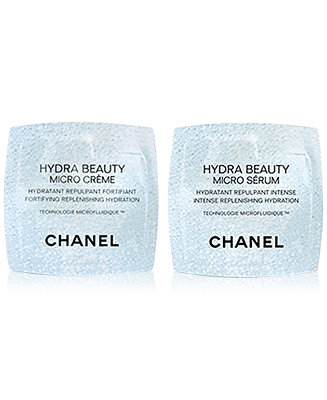 CHANEL Receive a Complimentary Hydra Beauty Micro Crème and Serum with any  $50 CHANEL Beauty Purchase - Macy's